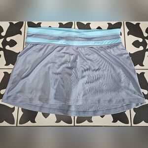 Champion Light Blue and Gray Duo Dry Skirt